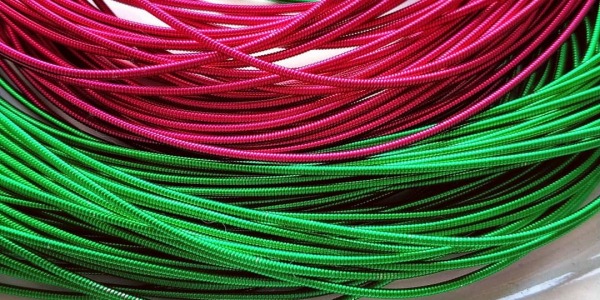 Новые цвета жесткой канители